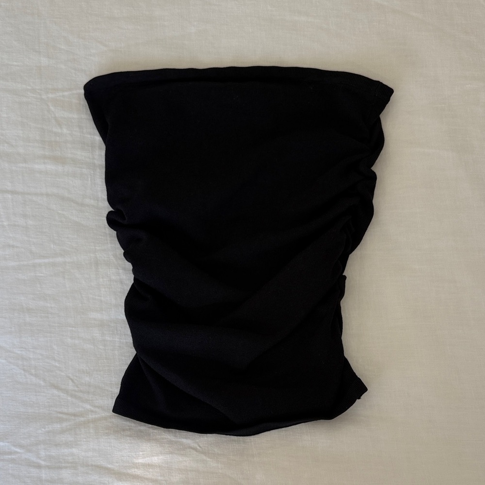 Dissh Carrie Black Bandeau Top